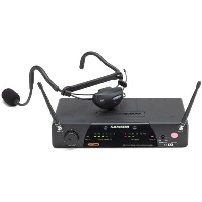 Samson AirLine 77 AH7 Fitness Headset Systeem - Draadloos hoofdtelefoonsysteem Samson AirLine 77 AH7 Fitness Headset Systeem - Draadloos hoofdtelefoonsysteem