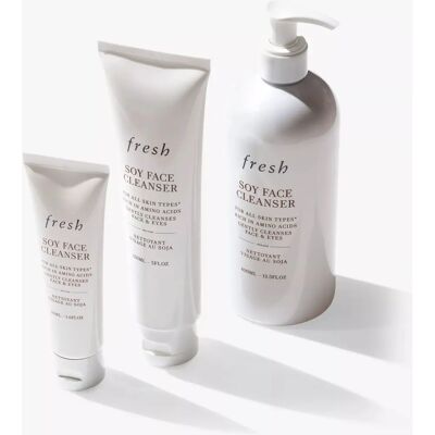Fresh Soja-Reiniger - Feuchtigkeitsspendend, Sanfter Make-up-Entferner Fresh Soja-Reiniger - Feuchtigkeitsspendend, Sanfter Make-up-Entferner