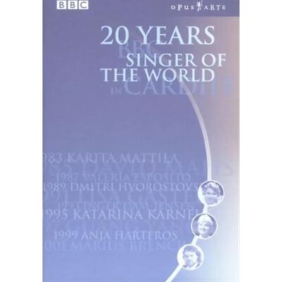 BBC 20 Ans Chanteurs du Monde DVD - Zone 2 - Publicité BBC 20 Ans Chanteurs du Monde DVD - Zone 2 - Publicité