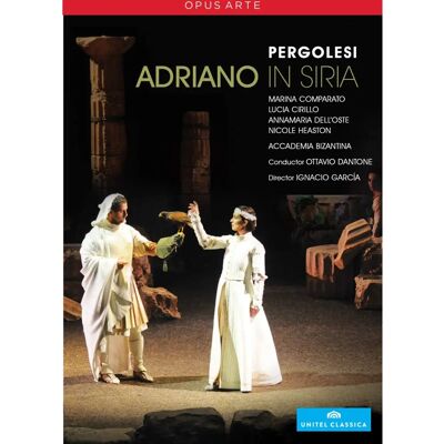 DANTONE Giovanni Battista: Adriano en Syrie - DVD Région 2 - Publicité DANTONE Giovanni Battista: Adriano en Syrie - DVD Région 2 - Publicité