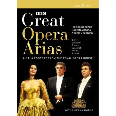 Grandes Aria d'Opéra - Concert de Gala DVD 2008 de la Royal Opera House - Publicité Grandes Aria d'Opéra - Concert de Gala DVD 2008 de la Royal Opera House - Publicité