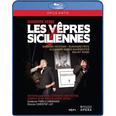Opus Arte Vepres Siciliennes - Opéra classique Blu-ray - Publicité Opus Arte Vepres Siciliennes - Opéra classique Blu-ray - Publicité