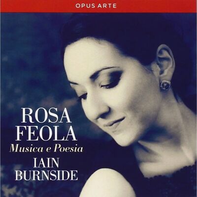 Opus Arte Liszt Feola Burnside - CD de musique - Poésie italienne - Publicité Opus Arte Liszt Feola Burnside - CD de musique - Poésie italienne - Publicité