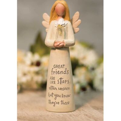 Feather & Grace Anioł Figur - Wielcy Przyjaciele Są Jak Gwiazdy Feather & Grace Anioł Figur - Wielcy Przyjaciele Są Jak Gwiazdy
