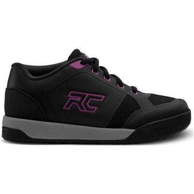Chaussures de cyclisme Femme Ride Concepts Skyline - Noir et Violet - Publicité Chaussures de cyclisme Femme Ride Concepts Skyline - Noir et Violet - Publicité