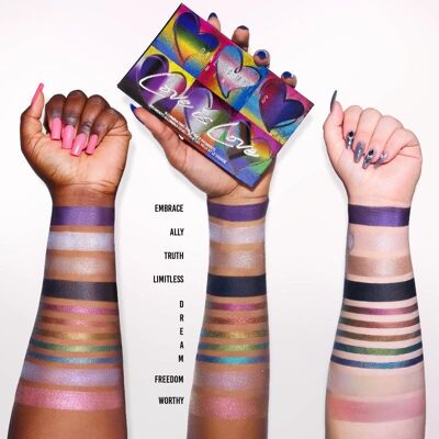 Danessa Myricks Love Is Love Gesichts-Palette - Make-up Danessa Myricks Love Is Love Gesichts-Palette - Make-up