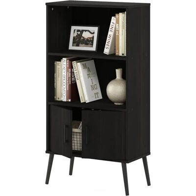Furinno Claude Style Mi- siècle Armoire d'accent - Armoire d'accent Furinno Claude Style Mi- siècle Armoire d'accent - Armoire d'accent