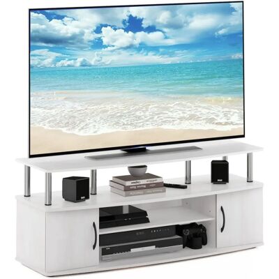 Furinno Jaya Duży Stojak na Telewizor Do 55-Calowego TV - Meble Furinno Jaya Duży Stojak na Telewizor Do 55-Calowego TV - Meble