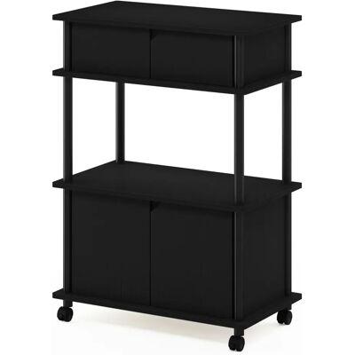 Chariot de rangement de cuisine Furinno Turn-N-Tube - Chariot de cuisine Chariot de rangement de cuisine Furinno Turn-N-Tube - Chariot de cuisine