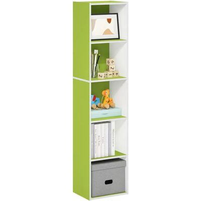 Furinno Pasir 5-Tier Open Shelf Bookcase - Bookcase Furinno Pasir 5-Tier Open Shelf Bookcase - Bookcase