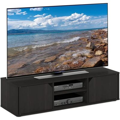 Furinno Klassischer TV-Schrank - Für Fernseher Bis 55 Zoll, Espresso Furinno Klassischer TV-Schrank - Für Fernseher Bis 55 Zoll, Espresso