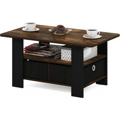 Furinno - Andrey Coffee Table - Korglåda - Coffee Table Furinno - Andrey Coffee Table - Korglåda - Coffee Table