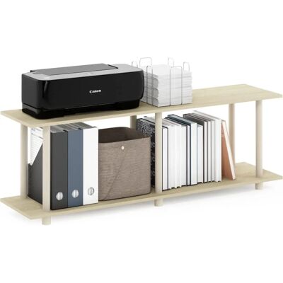 Furinno Turn-N-Tube Sans Outils Table d'Appoint Moderne Rectangulaire - Table d'Appoint Furinno Turn-N-Tube Sans Outils Table d'Appoint Moderne Rectangulaire - Table d'Appoint