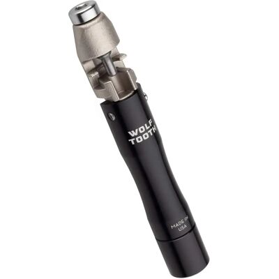 Wolf Tooth EnCase Chainbreak Tyre Plug Tool - Black, Silver - Chain & Tyre Tool - Multi-Tool Wolf Tooth EnCase Chainbreak Tyre Plug Tool - Black, Silver - Chain & Tyre Tool - Multi-Tool