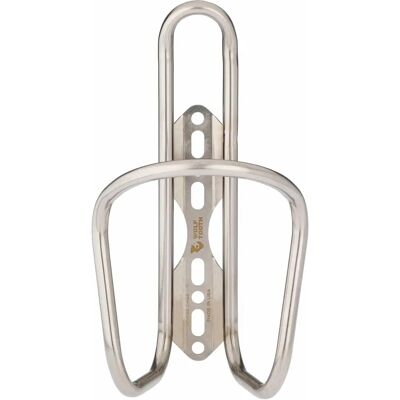 Wolf Tooth Morse Cage Ti Porte-bouteille en titane - Réglable, Léger, USA - Publicité Wolf Tooth Morse Cage Ti Porte-bouteille en titane - Réglable, Léger, USA - Publicité
