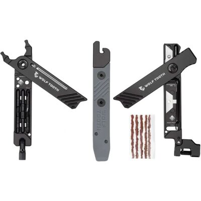 Wolf Tooth 8-Bit Kit One Multi Tool - Black / Grey - Cycling Multi-Tool Wolf Tooth 8-Bit Kit One Multi Tool - Black / Grey - Cycling Multi-Tool