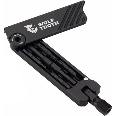 Wolf Tooth 6-Bit Multi-Tool - Schwarz Wolf Tooth 6-Bit Multi-Tool - Schwarz