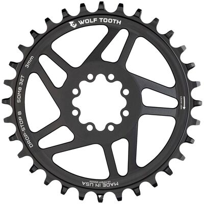 Wolf Tooth, 34T, Compatible avec SRAM AXS Eagle MTB - Plateau de chaîne - Publicité Wolf Tooth, 34T, Compatible avec SRAM AXS Eagle MTB - Plateau de chaîne - Publicité