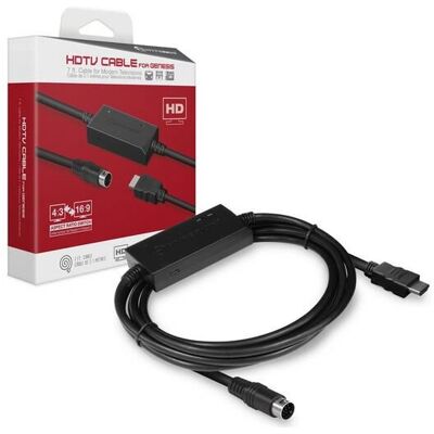 Adaptateur de câble vidéo Hyperkin M07382 - Noir - Publicité Adaptateur de câble vidéo Hyperkin M07382 - Noir - Publicité
