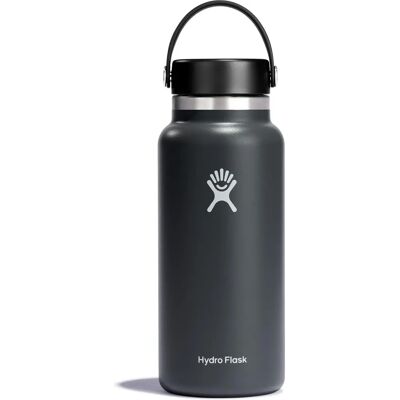 Hydro Flask Graue Wide Mouth Flasche - 32 oz - Unisex - Wasserflasche Hydro Flask Graue Wide Mouth Flasche - 32 oz - Unisex - Wasserflasche