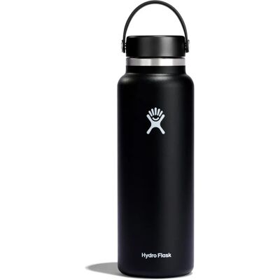 Hydro Flask 40 oz Wide Mouth Vannflaske - Vakuumisolert Rustfritt Stål Hydro Flask 40 oz Wide Mouth Vannflaske - Vakuumisolert Rustfritt Stål