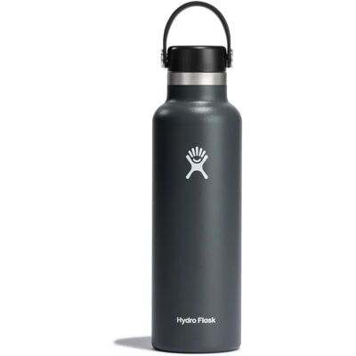 Hydro Flask Graue Standard-Mundflasche - 21 oz - Unisex Hydro Flask Graue Standard-Mundflasche - 21 oz - Unisex