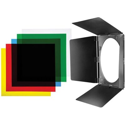 Westcott 70 fokos széles reflektorhoz tartozó barn door szett - Világítási kiegészítő Westcott 70 fokos széles reflektorhoz tartozó barn door szett - Világítási kiegészítő