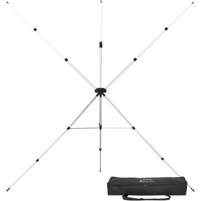 Support de Fond Westcott X-Drop Pro - Argent Support de Fond Westcott X-Drop Pro - Argent