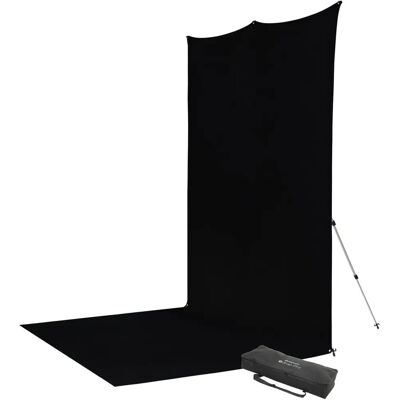 Westcott X-Drop Pro - Fekete Háttérszett 8' x 13' - Fotózás és Videó Westcott X-Drop Pro - Fekete Háttérszett 8' x 13' - Fotózás és Videó