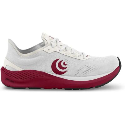 Topo Athletic W-cyclone Hvit / Sangria - Løpesko Topo Athletic W-cyclone Hvit / Sangria - Løpesko