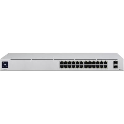 Ubiquiti USW-24 Managed Layer 2 Network Switch - Silver Ubiquiti USW-24 Managed Layer 2 Network Switch - Silver
