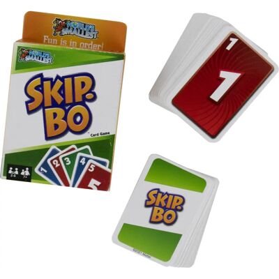 Super Impulse Plus Petit Jeu de Cartes Skip-Bo - Jeu de Cartes - Publicité Super Impulse Plus Petit Jeu de Cartes Skip-Bo - Jeu de Cartes - Publicité