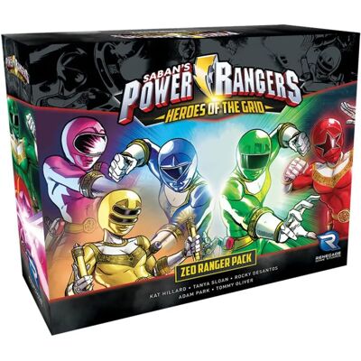 Renegade Power Rangers Zeo Ranger Pack - Board game Renegade Power Rangers Zeo Ranger Pack - Board game