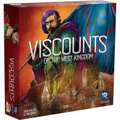 Renegade Viscounts of The West Kingdom Strategy Board Game - Board Game Renegade Viscounts of The West Kingdom Strategy Board Game - Board Game