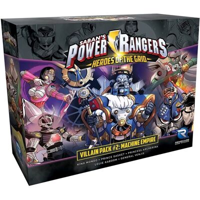 Renegade Power Rangers: Heroes Of The Grid - Pack de Méchants 2 - Empire des Machines - Publicité Renegade Power Rangers: Heroes Of The Grid - Pack de Méchants 2 - Empire des Machines - Publicité