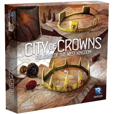 Renegade Game Studios Paladins of the West Kingdom - City Crowns - Board Game Renegade Game Studios Paladins of the West Kingdom - City Crowns - Board Game