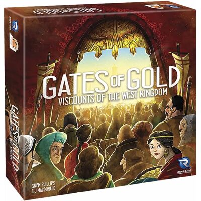 Renegade Game Studios Viscounts of the West Kingdom Gates of Gold - Jeu de Plateau Renegade Game Studios Viscounts of the West Kingdom Gates of Gold - Jeu de Plateau