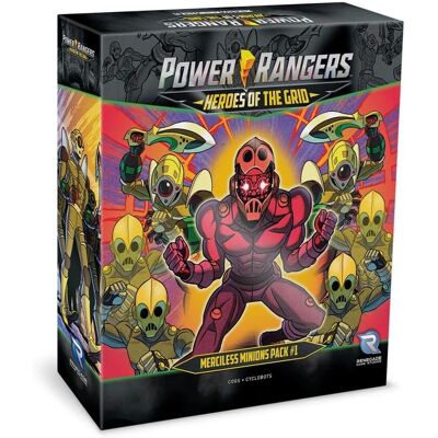 Renegade Game Studios Power Rangers Heroes of the Grid Merciless Minions Pack - Espansione Renegade Game Studios Power Rangers Heroes of the Grid Merciless Minions Pack - Espansione