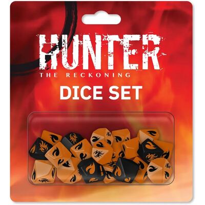 Set di Dadi RPG Hunter The Reckoning 5ª Edizione - Licenza Ufficiale Set di Dadi RPG Hunter The Reckoning 5ª Edizione - Licenza Ufficiale