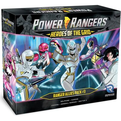 Renegade Power Rangers Heroes of the Grid Ranger Allies Pack 3 - Juego de mesa Renegade Power Rangers Heroes of the Grid Ranger Allies Pack 3 - Juego de mesa