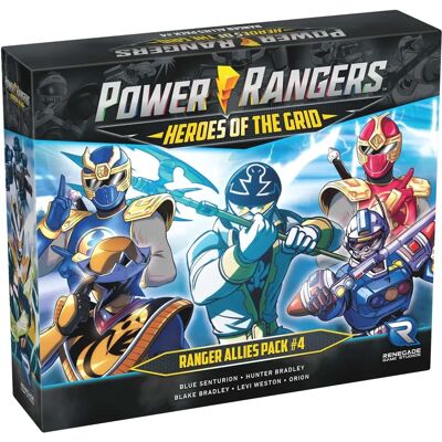 Power Rangers Alliés Pack 4 - Jeu de société - Publicité Power Rangers Alliés Pack 4 - Jeu de société - Publicité