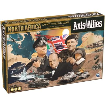 Renegade Game Studio Axis & Allies North Africa Board Game - Strategy WWII Renegade Game Studio Axis & Allies North Africa Board Game - Strategy WWII