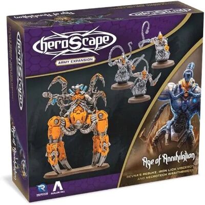 Asmodee Heroscape: Revna’s Rebuke - Utvidelse med Iron Lich och Wraithriders Asmodee Heroscape: Revna’s Rebuke - Utvidelse med Iron Lich och Wraithriders