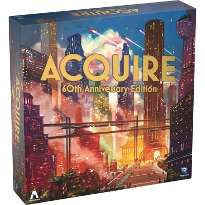 Renegade Game Studios Acquire Édition Anniversaire 60 - Jeu de Société - Publicité Renegade Game Studios Acquire Édition Anniversaire 60 - Jeu de Société - Publicité