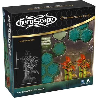 Renegade Game Studio Heroscape Die Sümpfe von Walhalla Terrain Miniatur Spiel Exp Multi Renegade Game Studio Heroscape Die Sümpfe von Walhalla Terrain Miniatur Spiel Exp Multi