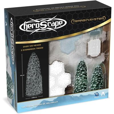 Renegade Heroscape Champs de Neige - Extension Jeu Miniature Terrain Renegade Heroscape Champs de Neige - Extension Jeu Miniature Terrain