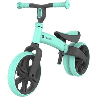 Yvolution Yvelo Jr Vélo d'équilibre vert - Vélo pour enfants - Publicité Yvolution Yvelo Jr Vélo d'équilibre vert - Vélo pour enfants - Publicité