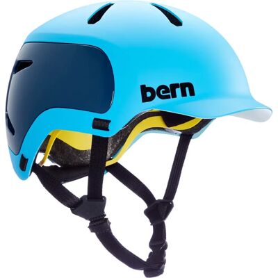 Casque de Vélo Bern Watts 2.0 - Bleu Océan Mat - Publicité Casque de Vélo Bern Watts 2.0 - Bleu Océan Mat - Publicité