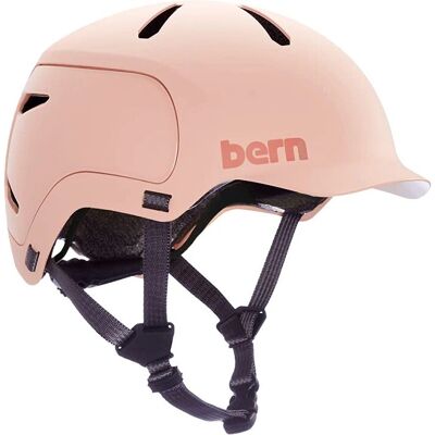Casque Bern Watts 2.0 - rose mat - Publicité Casque Bern Watts 2.0 - rose mat - Publicité