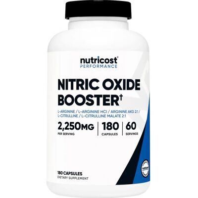 Nutricost Nitric Oxide Booster 750 mg - Supplements Nutricost Nitric Oxide Booster 750 mg - Supplements